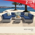 thumbnail image 2 of New Haven 7 Piece Outdoor Wicker Patio Furniture Set 07c, 2 of 7