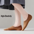 thumbnail image 5 of No Show Socks Women Non Slip Low Cut Socks Cotton Short Socks for Women Invisible Liner 3/6 Pairs, 5 of 5