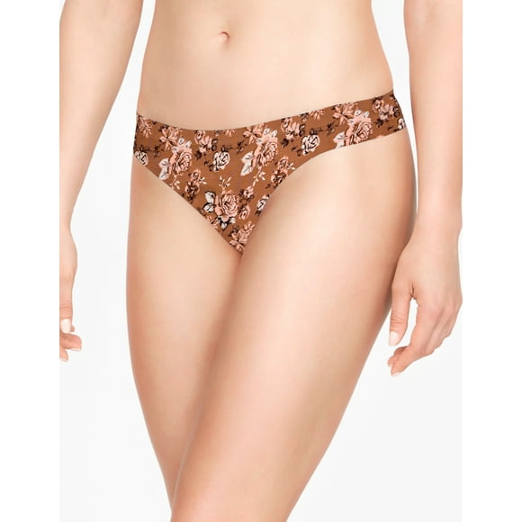 Paquete de 3 Tangas Invisibles Tatys Fashion Multicolor sin Costuras Corte Láser para Mujer