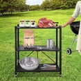 thumbnail image 2 of Estante Rack Plegable 3 niveles Negro AG Box Lo Necesito Plegable, 2 of 7