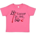 thumbnail image 3 of Inktastic Life Is Better at the Lake Fishing Pole with Bobber Boys or Girls Toddler T-Shirt, 3 of 5