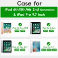 thumbnail image 2 of Funda Andnary para iPad 6ª y 5ª generación de 9,7 pulgadas 2018/2017, Air 2/Pro de 9,7 pulgadas, 2 of 7