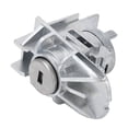 thumbnail image 2 of Front Left Door Lock Cylinder, Professional 1552849 ABS Metal Door Lock Cylinder Key Set OE Standard Long Lasting  For Cars, 2 of 8