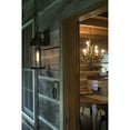 thumbnail image 4 of Cumberland 1 Light Dusk to Dawn Bronze Rustic Outdoor Wall Lantern Clear Glass, 4 of 10