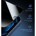 thumbnail image 4 of Protector de pantalla MAGIC JOHN para iPhone 12/12 Pro, 6.1 pulgadas, privacidad, paquete de 2, 4 of 6