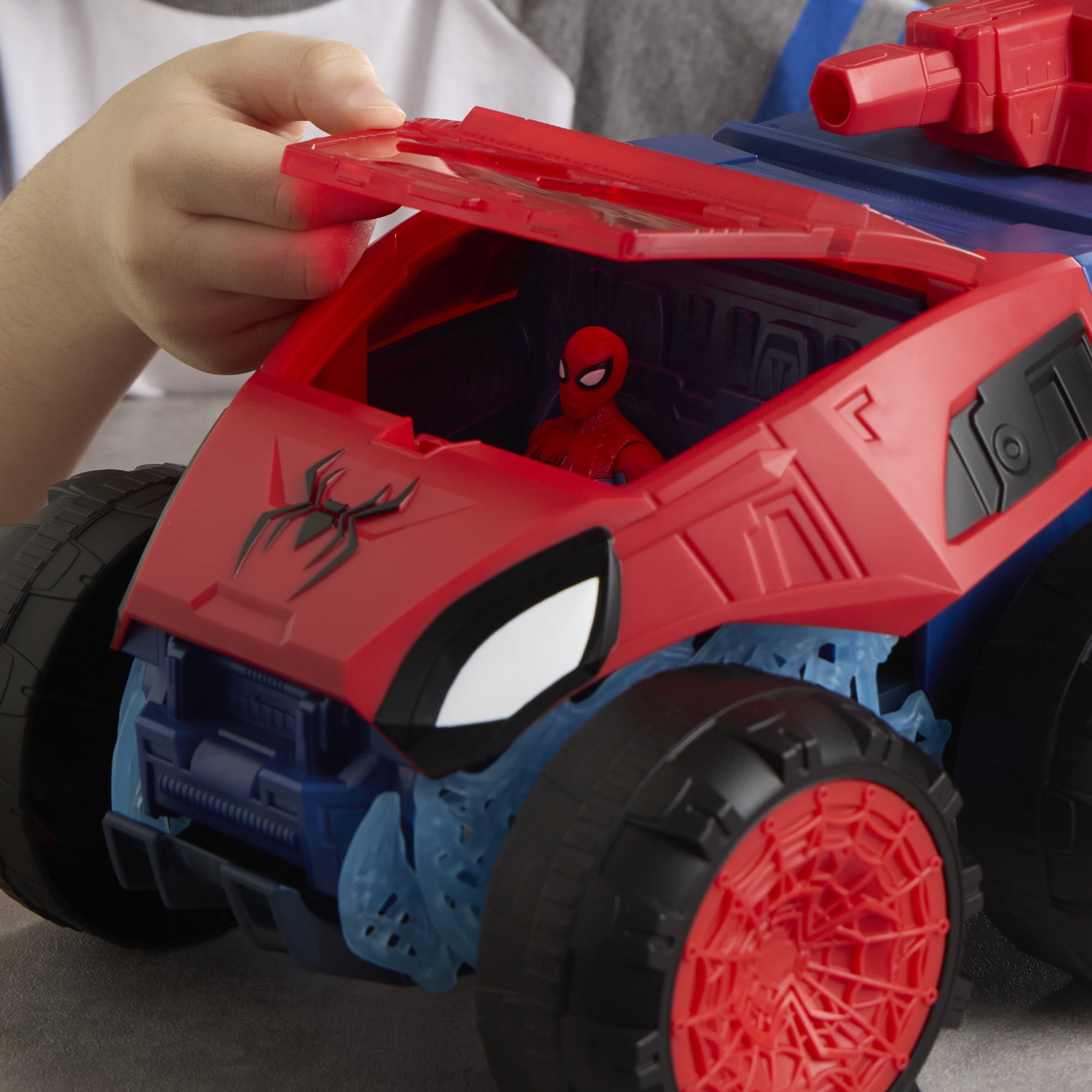 Marvel Spider-Man Brand New Day 2-In-1 Super Chompin Tank Action Figure and Toy Vehicle