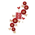 thumbnail image 4 of Traditional Chinese Wedding Decorations for Home Decoration Corridor Bedroom C, 4 of 8