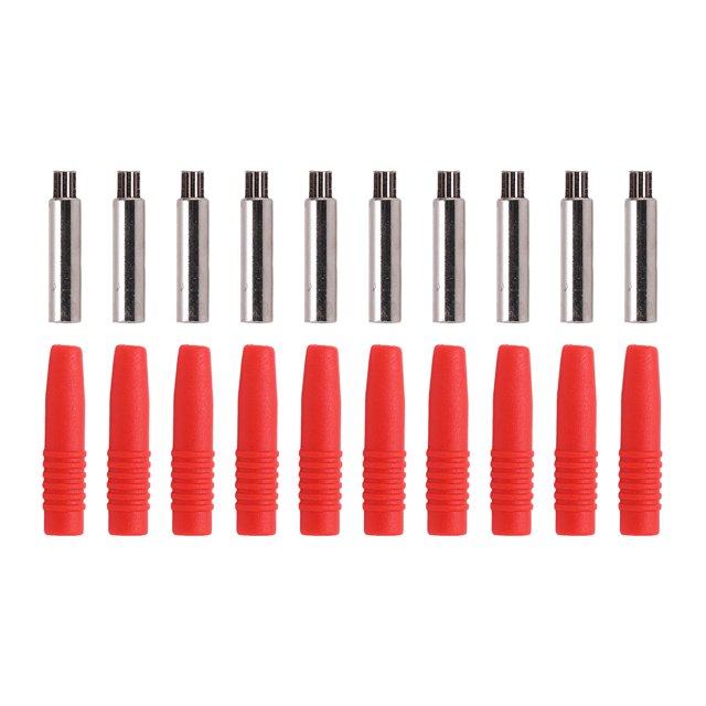Banana Plug Connectors, 2mm Replacement Accurate Banana Connector For Testing Equipment Red,Yellow,Blue,Green,Black