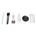 thumbnail image 2 of Eyebrow Eyelash Color Kit, Sweatproof 7ml Safe Simple Operation 2 In 1 Lashes Eyebrow Color Kit  For Home Light Brown, 2 of 8