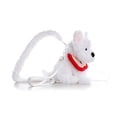 thumbnail image 4 of Jiibva Plush West Highland Dog Backpack, White Stuffed Animal Bag, Cute Soft Plush Dog Bookbag Travel Daypack Shoulder Bag, 4 of 7