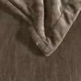 thumbnail image 5 of Beautyrest Heated Plush Solid Microlight Blanket, Queen, Mink, 5 of 11