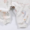 thumbnail image 4 of CAUYDY Infant Boy Sleepwear Preemie Long Sleeve Pjs for Girl Newborn Cute Clothing Fall Winter Baby Loungewear 6 9 12 18 Months Sizes 12-18 Months,Purple, 4 of 5