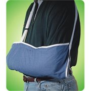Alex Orthopedic Universal Fit Open End Arm Sling– Adjustable Shoulder Immobilizer & Arm Support Sling for Right or Left Arm - Black