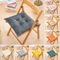 thumbnail image 4 of Fusipu Office Chair Seat Pad Winter Warm Square Plush Seat Cushion Protective Super Soft Car Seat Office Chair Cushion Machine Washable Heating Seat for Room-40*40cm,Pink, 4 of 8