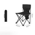 thumbnail image 2 of axGear Portable Camping Chair Outdoors Versatile Folding Chair Light Weight Beach Paito, 2 of 7