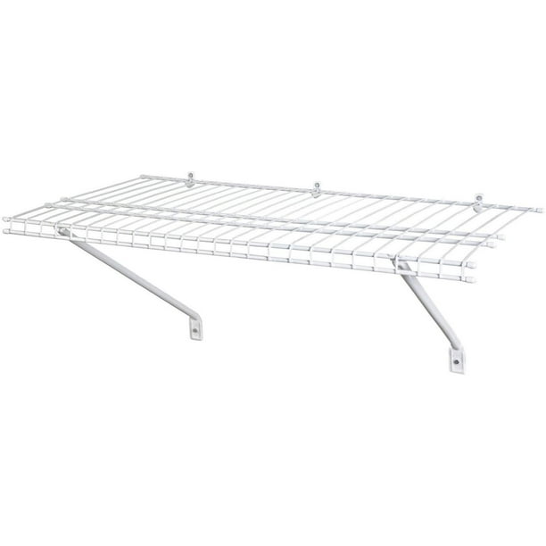 ClosetMaid 1021 Wire Shelf Kit, 2Feet X 12Inch, White