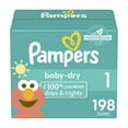 thumbnail image 1 of Pampers Baby Dry Diapers Size 1, 1 of 9