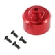 thumbnail image 3 of Caja de diferencial, engranaje, soporte de diferencial, estable, accesorios para modelos de coche RC, accesorios de metal para hobby rojo, 3 of 9