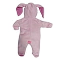 thumbnail image 2 of Mameluco con Gorro Bordado Kiss Coneja Rosa Baby Kisses Mameluco2853, 2 of 4