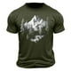 thumbnail image 1 of Camisa Casual de Cuello de la Tripulación de la Impresión de la Selva de Manga Corta Top Ligero de Poliéster para los Hombres, Camiseta de Manga Corta para el Uso Diario de Primavera Verano, 1 of 9
