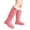 Pink, variant on YUEHUA Womens Rain Boots Stylish Mid Calf Boots for Women Rainy Days Casual Outfits Outdoor Activities Waterproof Lightweight Anti-Slip Garden Boots