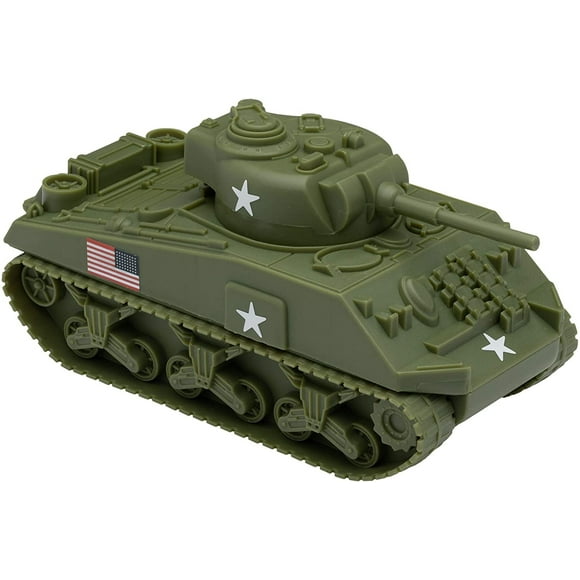 Tanque militar BMC WW2 Sherman M4 - Verde Oliva 1:32