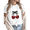 White-2, variant on Women I'm A Dark Romance Addict Dripping Heart Graphic fun Tees Tops Round Neck Cotton T Shirt White S-5XL