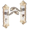 thumbnail image 1 of DOLITY 3x Lever Handle Entry Front Door Panel Leverset Lockset, Hom Office, Hotel #6, 1 of 9