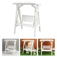 thumbnail image 2 of 1Set Diy Mini Swing In White For Home Decoration And Miniature Design, 2 of 8