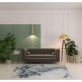 thumbnail image 2 of 5' X 8' Blue Abstract Area Rug, 2 of 5