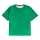 thumbnail image 4 of Plus Size Mens Casual Round Neck Solid Color Short Sleeve T-Shirt Blouse Tops 2XL, 4 of 5