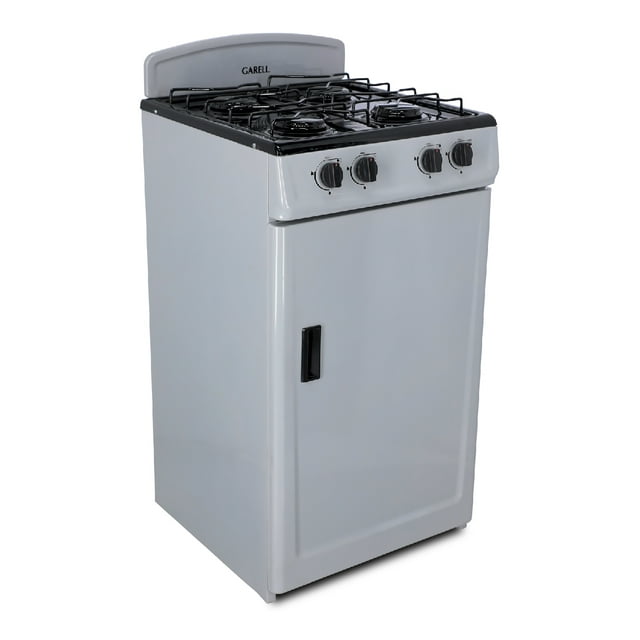 Estufa Parrilla de Gas de Gabinete 4 quemadores 20 pulgadas Gris GARELL Garell PG4Q-G