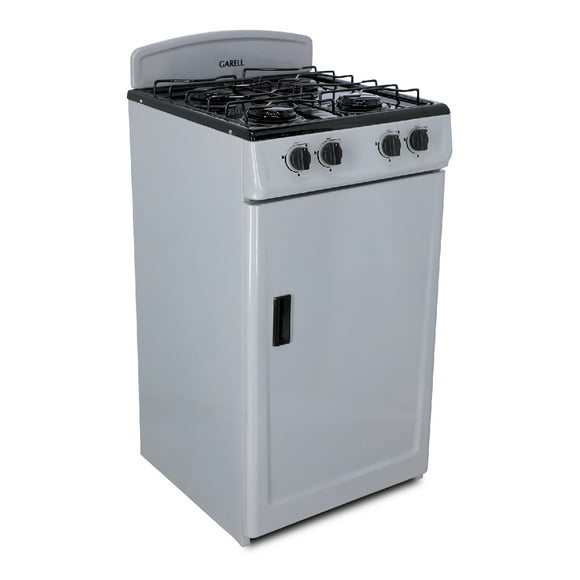 Estufa Parrilla de Gas de Gabinete 4 quemadores 20 pulgadas Gris GARELL Garell PG4Q-G