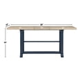 thumbnail image 5 of Steve Silver Darcy Deep Blue Extendable Counter Height Dining Table, 5 of 10