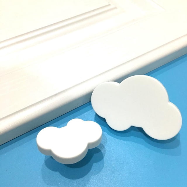 El pequeña sala Del Cajón Para Niños tirarere De Las Perillas Y Manijas De Las Habitaciones Manijas De Muebles De Dibujos Animados en apariencia De Perilla De L Macarena Perilla de puerta en forma de nube