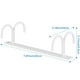 thumbnail image 3 of Tazas HolderMugs bajo Secado Utensilios 3 Ganchos HangerWhite RacksBar Cocina Tazas Sets CabinetCoffee Cocina, 3 of 8