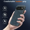 thumbnail image 3 of for Google Pixel 10 Pro XL Case, Premium PU Leather TPU Case, Compatible with Magsafe, Ultra Slim Non-Slip Anti-Scratch Shock-Absorbent Phone Cover for Google Pixel 10 Pro XL, Blue, 3 of 7