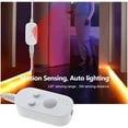 thumbnail image 3 of Motion Activated Bed Light,Under Bed Lighting Motion Sensor with Flexible LED Strip,Night Light Bedside Lamp with Automatic Shut Off Timer,Best Gifts for Elderly Parents, 3 of 5