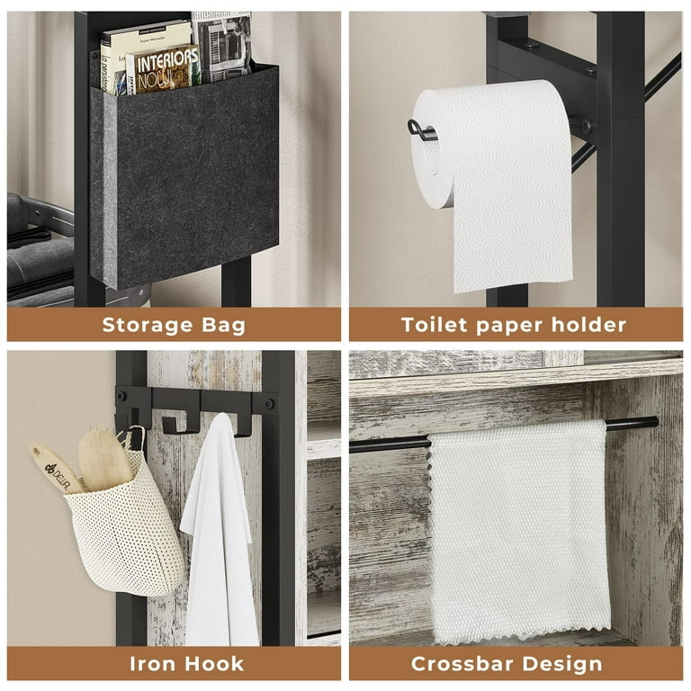 Toilet Paper Holder Bathroom Accessories Basin Wall Mounted Kitchen Bath  Organizer And Storage Bath Toilet For Convenience Item