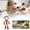 C, variant on Soft tough durable plush dog chew toy interactive training play toy for all breed puppies dogs