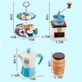 thumbnail image 4 of Toy Model Coffee Maker/afternoon Tea Simulation Kitchen Toy For Kid Dollhouse, 4 of 5
