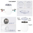 thumbnail image 4 of Koyal Wholesale Funny Well, I'm A Doctor So Let's Just Assume I'm Right Wine Tumbler with Lid Stainless Steel Insulated, 4 of 5