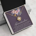 thumbnail image 5 of Grandmother Necklace Gift, Grandma Gift, Mother's Day Gift For Grandma, Grandma, Grandma To Be, New Grandma - Love Knot Necklace - Message Card & Gift Box, 5 of 5