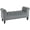 Grey, variant on HOMCOM Upholstered Storage Ottoman Bench, End of Bed Bench with Arms, Grey