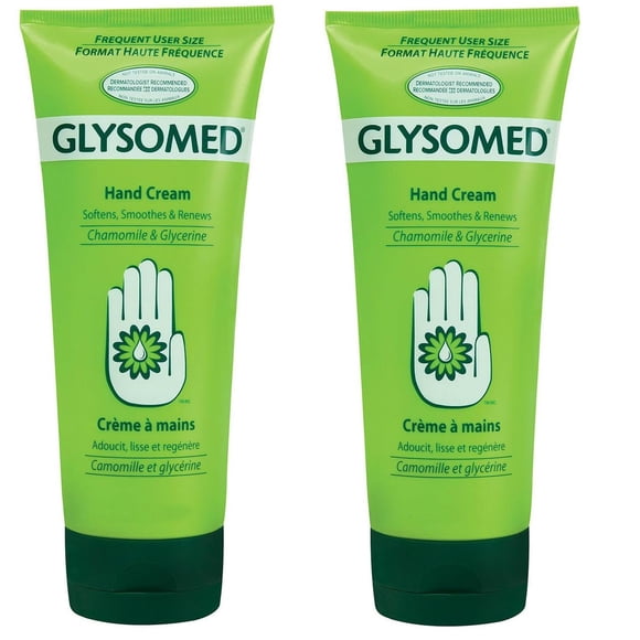 Paquete combinado de crema de manos Glysomed (2 x crema de manos Glysomed, tubo grande de 250 ml / 8,5 fl oz)