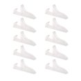 thumbnail image 2 of Guardoinrt 10 Pieces Easel Stands Dish Plate Picture Photo Frame Rack Holder Elegant and Practical White L 10 Pcs 1Set, 2 of 6