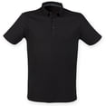 thumbnail image 1 of Skinnifit - Polo de manga corta Modelo Fashion hombre caballero (Negro), 1 of 1