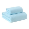 thumbnail image 3 of Xuniizn Bath Towel and Wash Cloths Set: 1xBath Towel, 1xHand Towel, cotton, Highly Absorbent & Fade Resistant, 3 of 7