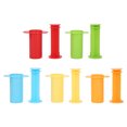 thumbnail image 1 of Clay Extruder, 5Pcs Clay Squeezer Geometric Shape  Play Dough Tool  Tool Kit  For Schools, 1 of 8