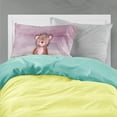 thumbnail image 2 of Bear Cub Watercolor Fabric Standard Pillowcase, 2 of 2